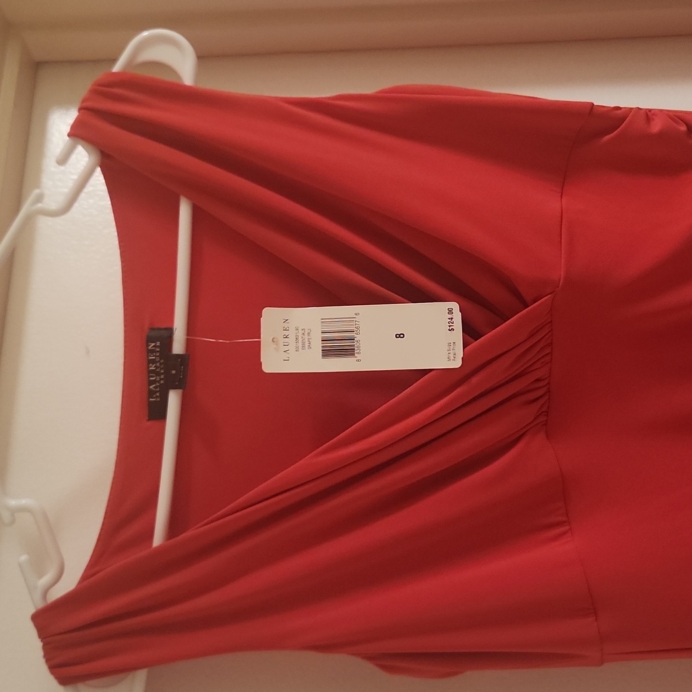 Ralph Lauren NWT Hot Pink Dress Size 8- $124 Retail
